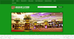 Desktop Screenshot of maharanicatering.com